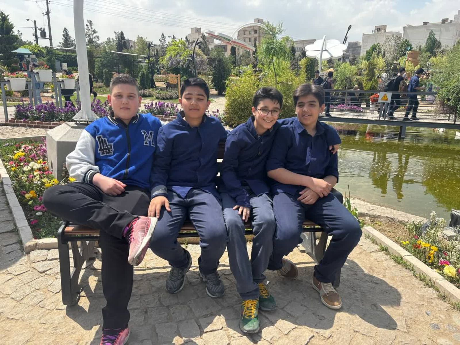 برگزاری اردوی باغ گل ها